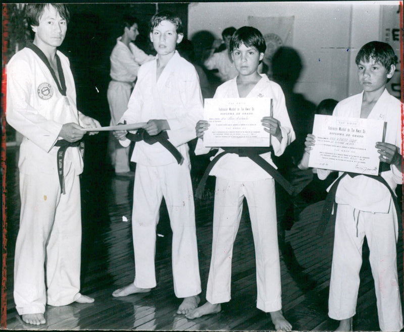 Taekwon-Do - Vintage Photograph