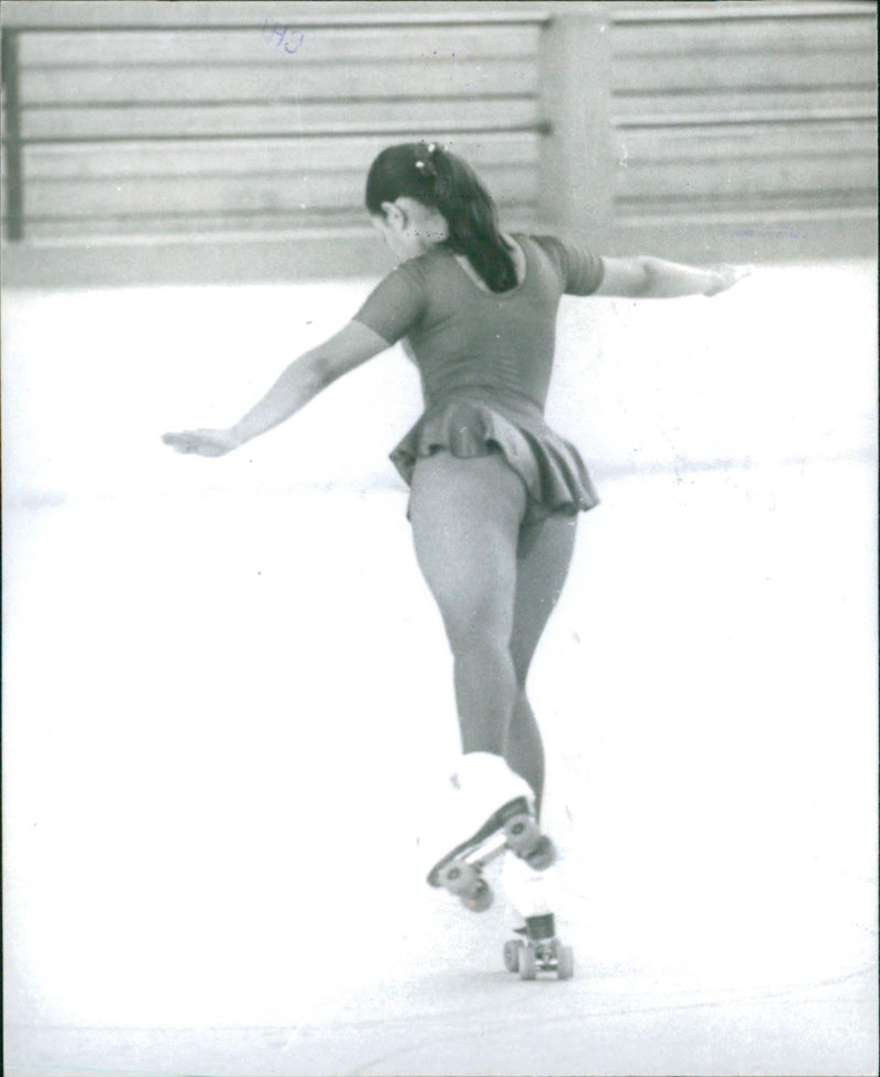 Artistic Skating - Vintage Photograph