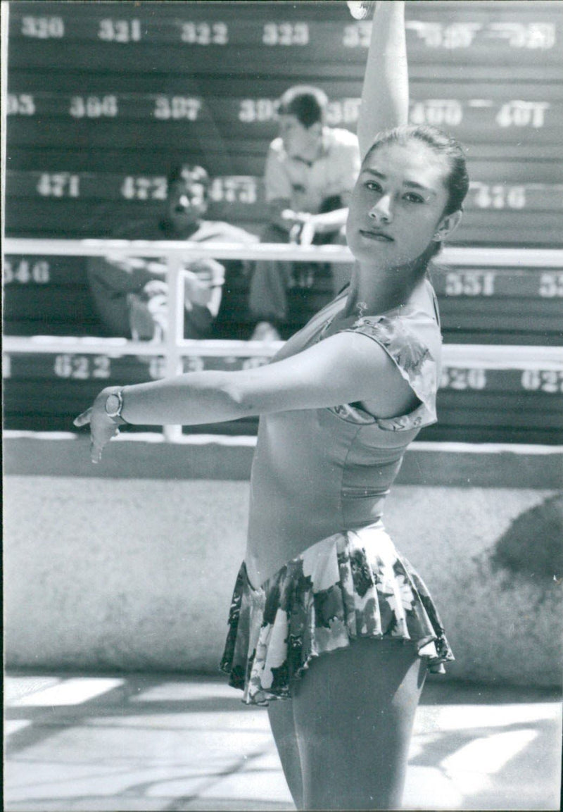 Artistic Roller Skating - Vintage Photograph
