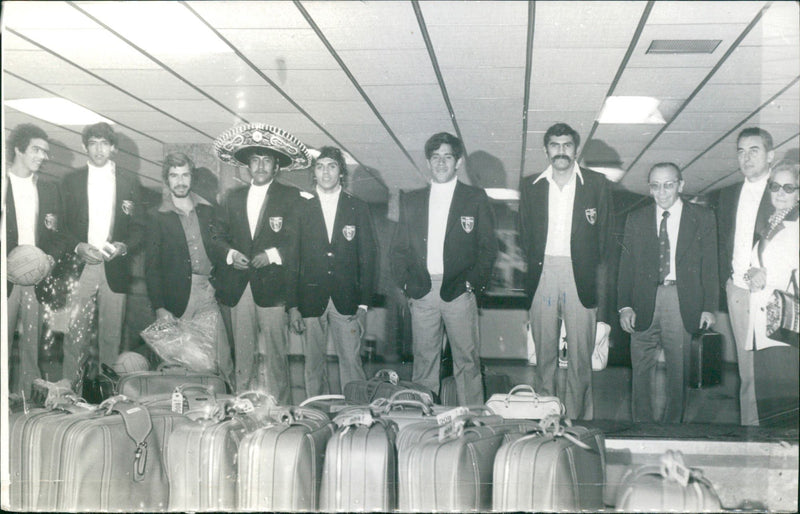 Mexico's representative at the Water Polo World Championship 1975 - Vintage Photograph