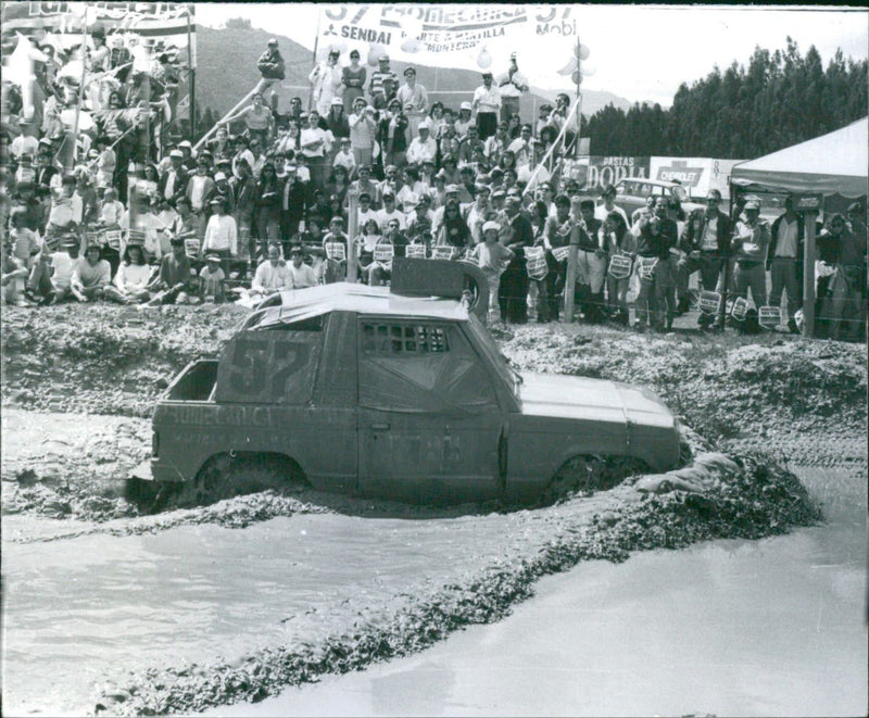 Camper Cross - Vintage Photograph