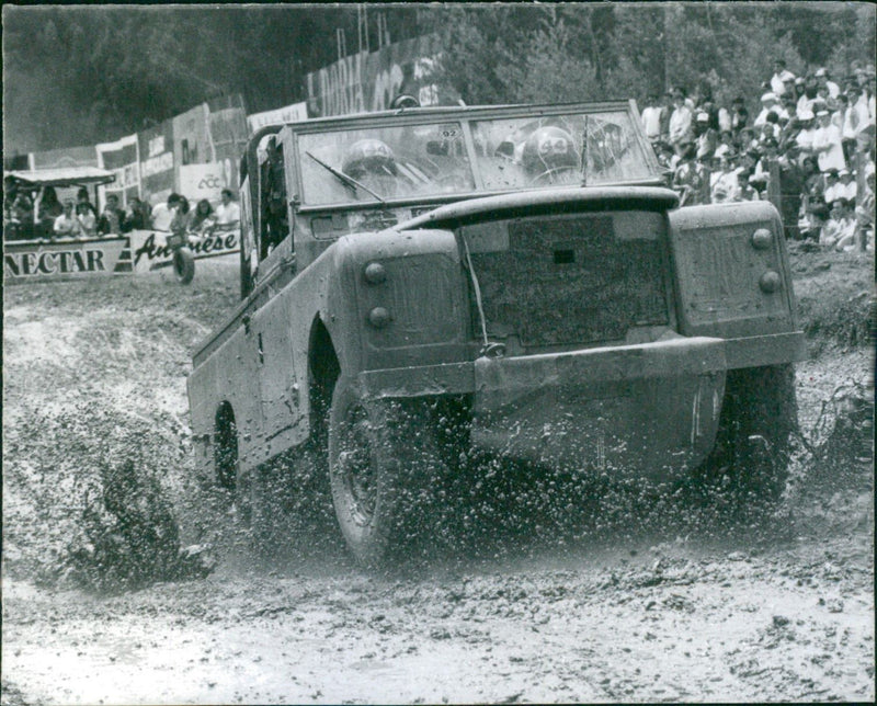 Camper Cross - Vintage Photograph