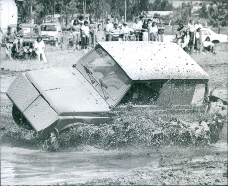 Camper Cross - Vintage Photograph