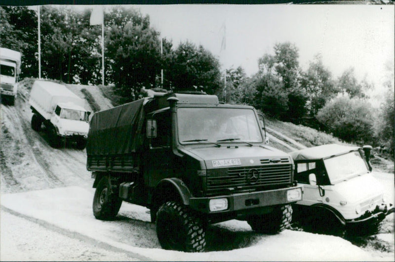 Camper Cross - Vintage Photograph