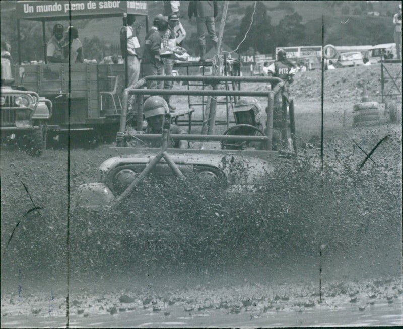 Camper Cross - Vintage Photograph