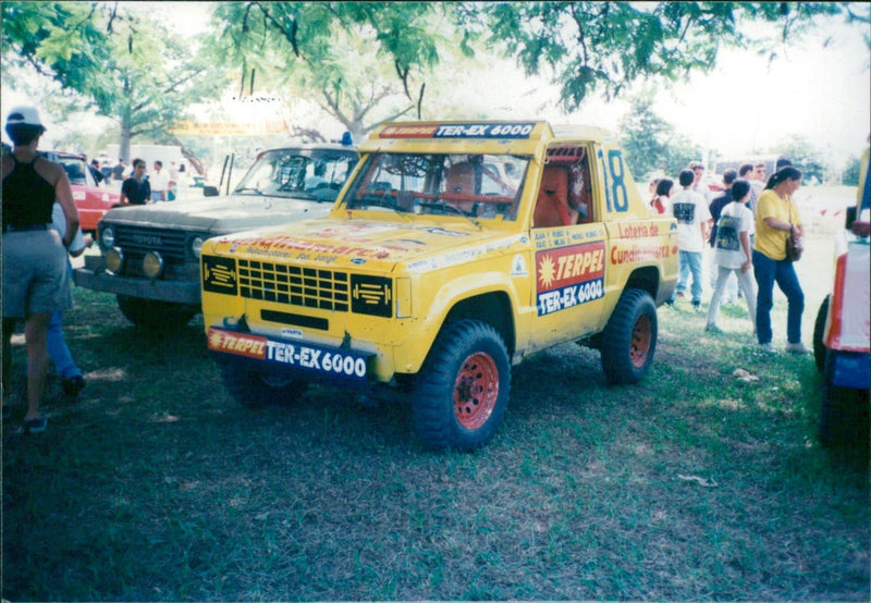 Camper Cross Drivers Hugo Rubio and Juan Felipe Rubio - Vintage Photograph