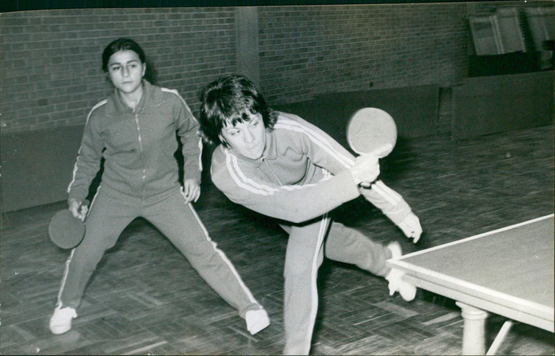 Tina Salazar and Arabela Ato - Vintage Photograph