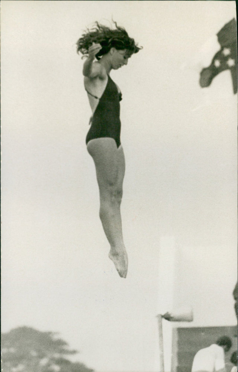 Diving - Vintage Photograph