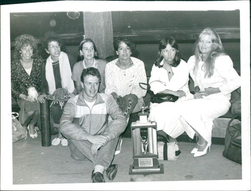 Colombian Swimming National Team - Vintage Photograph