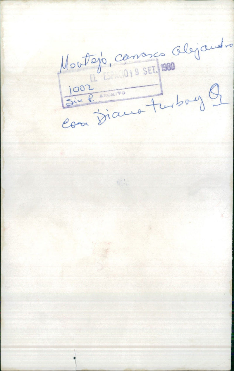 Diana Turbay Quintero and Alejandro Montejo Carrasco - Vintage Photograph