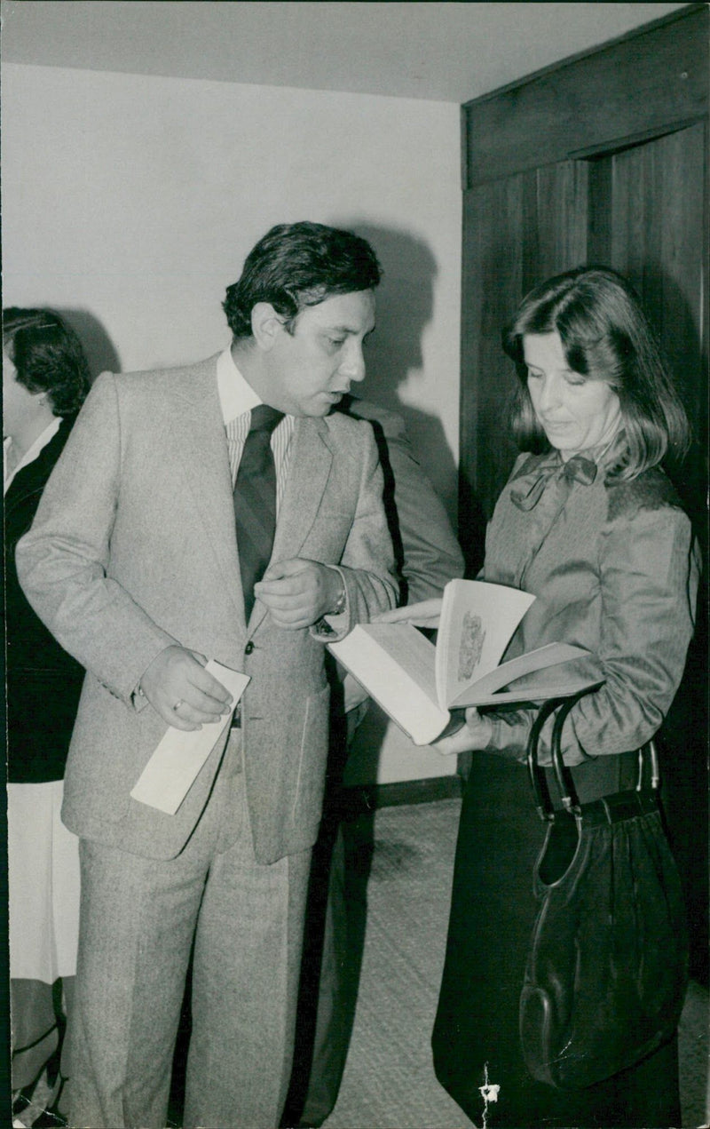 Diana Turbay Quintero and Alejandro Montejo Carrasco - Vintage Photograph
