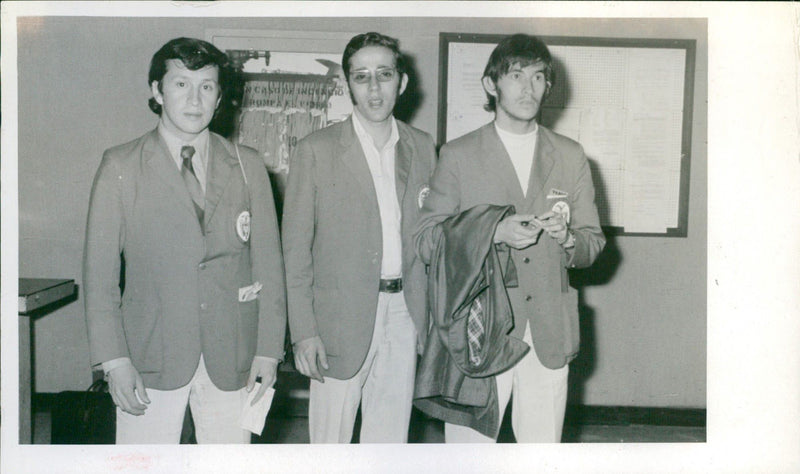 Jose Perez, Juan Guillermo P., Mario O. - Vintage Photograph