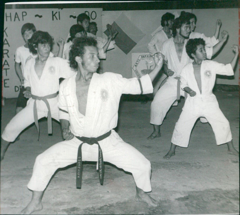 Colombo Corena Academy- Karate do - Vintage Photograph