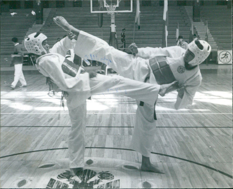 Taekwondo - Vintage Photograph