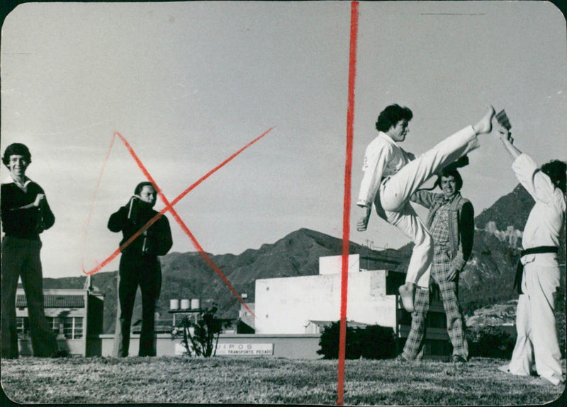 Karate do - Vintage Photograph