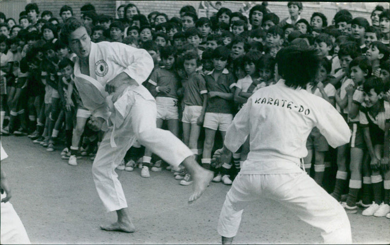 Olympic opening Karate - Vintage Photograph