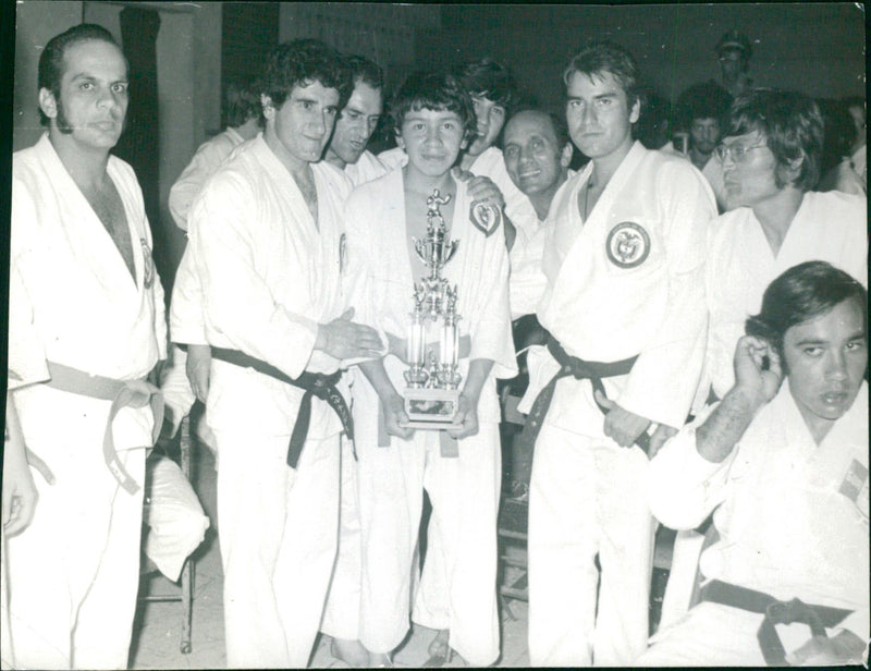 The Karate team for the world championships - Vintage Photograph