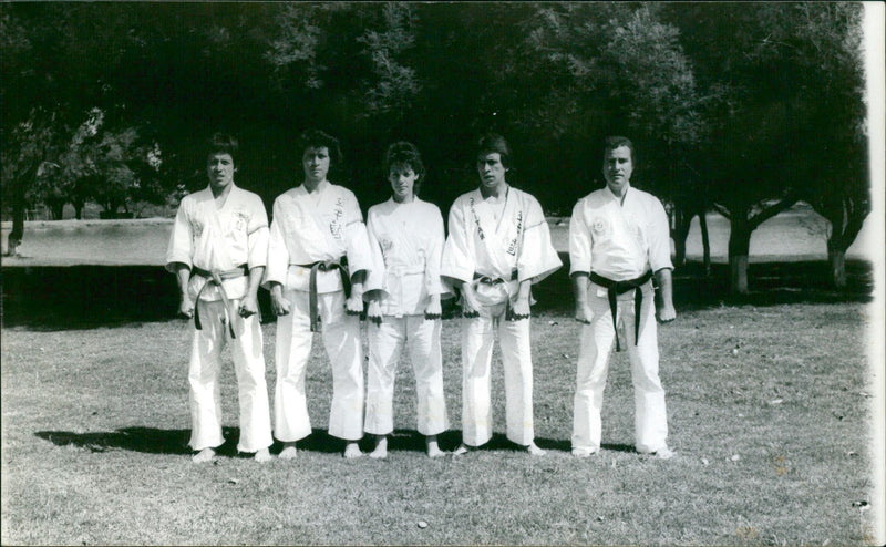 2nd Continental Karate-Do tournament Colombian Team - Vintage Photograph