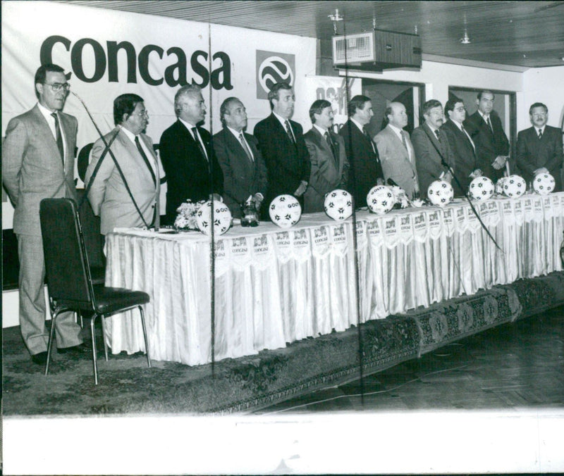 Launch of the Concasa Cup - Vintage Photograph