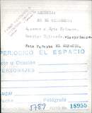 Rodrigo Calderón - Vintage Photograph