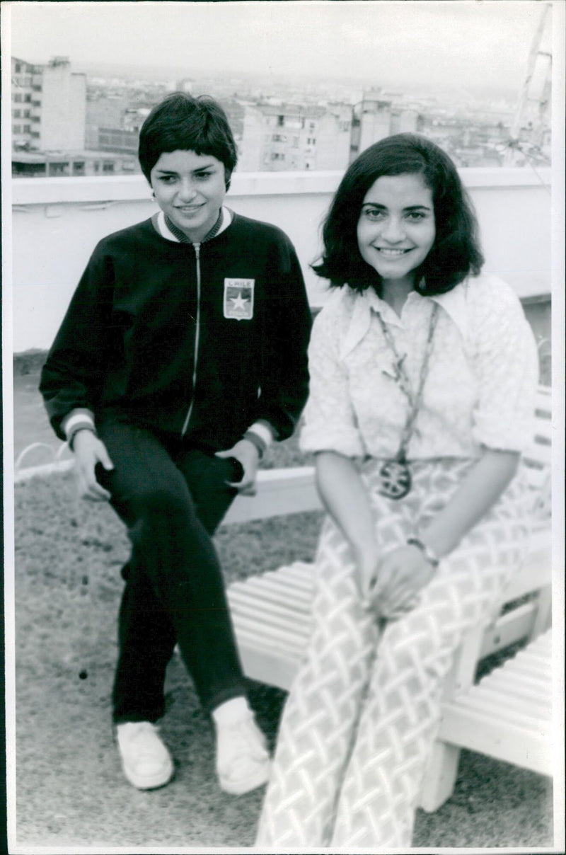 Beatriz Arancibia and Veronica Díaz - Vintage Photograph