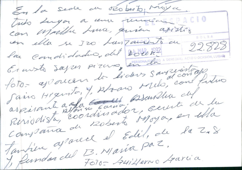 Alvaro Melo, Alfonso Garcia, Dario Arquito - Vintage Photograph