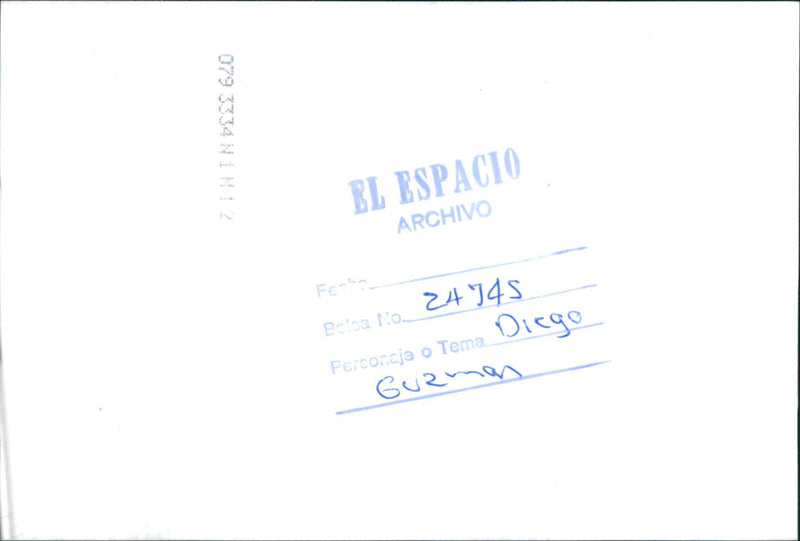 Diego Guzman - Vintage Photograph