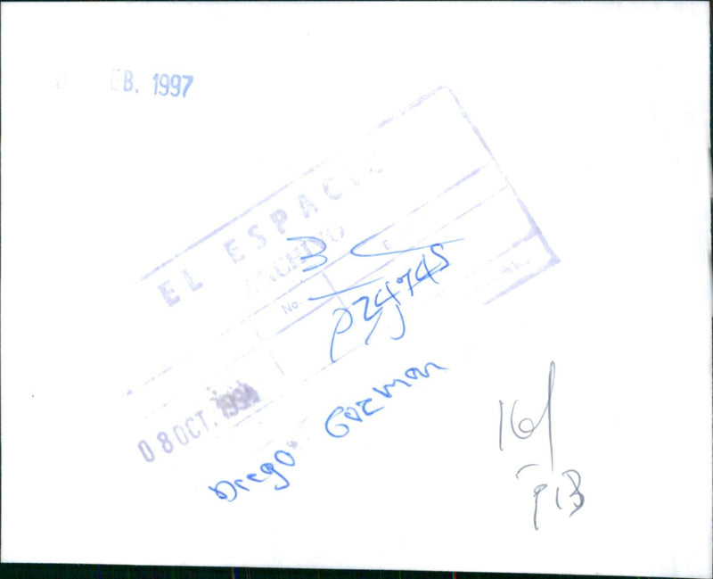 Diego Guzman - Vintage Photograph