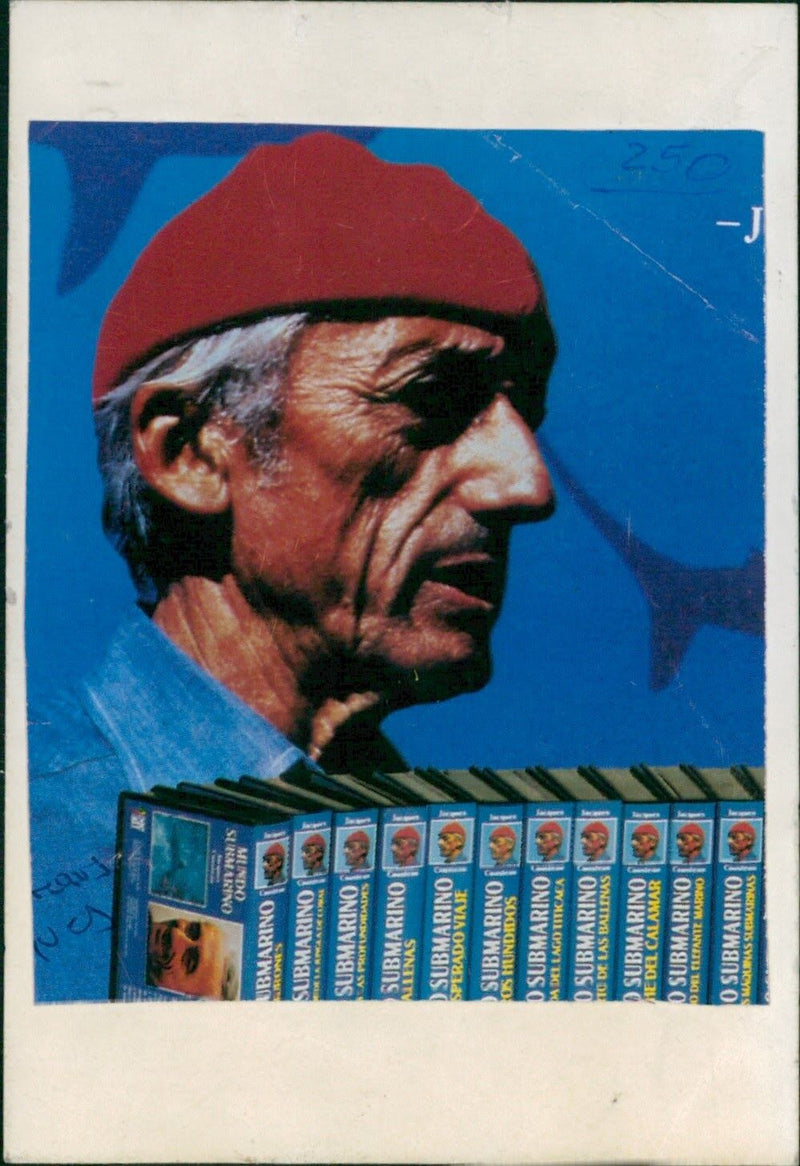 Jacques-Yves Cousteau - Vintage Photograph
