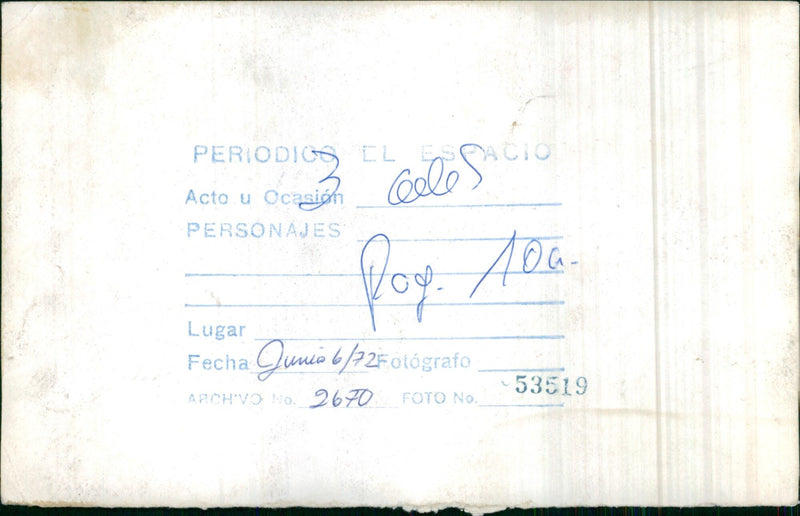 Hernando Agudelo Villa - Vintage Photograph