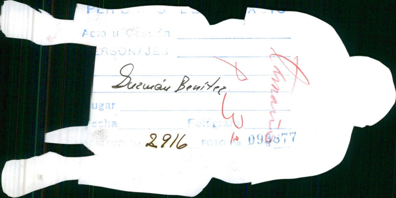 Colonel Carlos Guzmán Benitez - Vintage Photograph