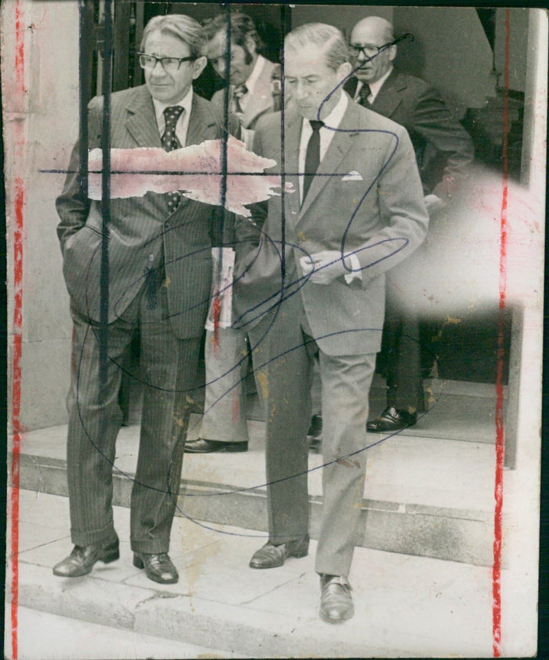 Germán Botero de los Ríos,Arturo Gomez Jaramillo, Haroldo Calvo Nuñez - Vintage Photograph
