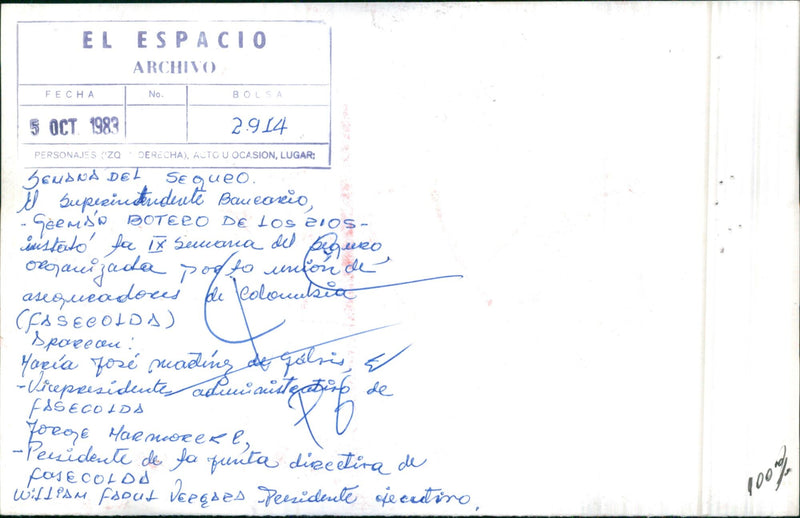 Germán Botero de los Ríos - Vintage Photograph