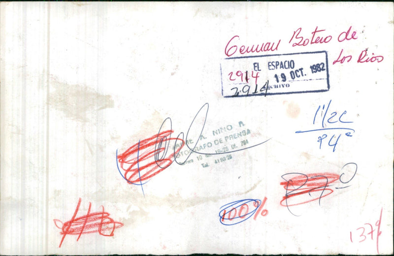 Germán Botero de los Ríos - Vintage Photograph