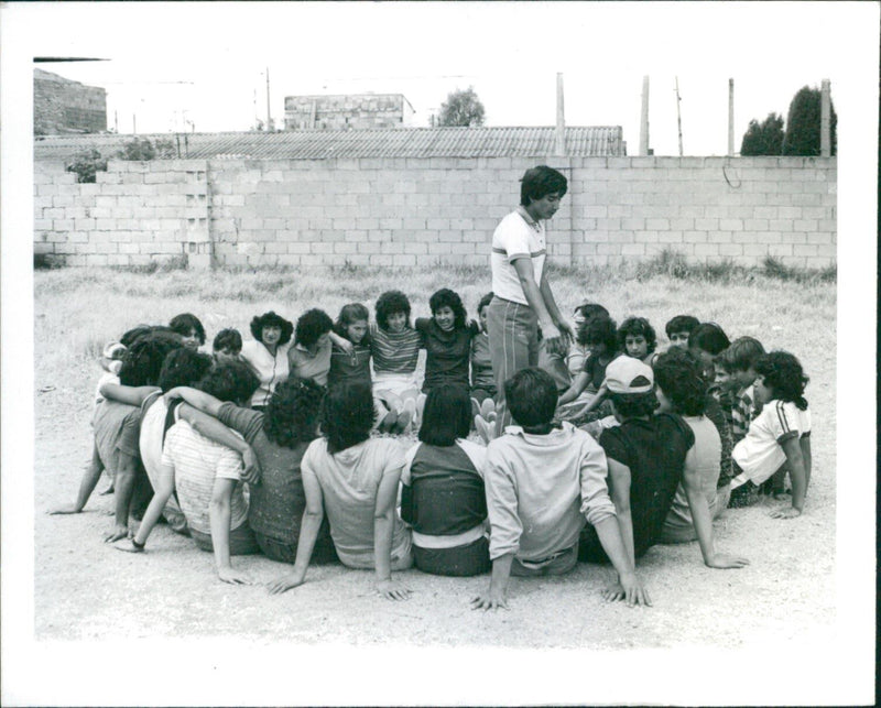 Team Sport, Student Games - Vintage Photograph