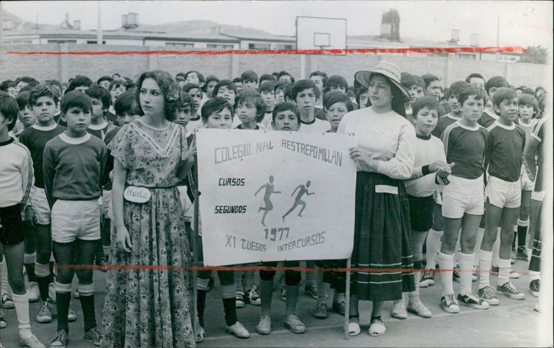 Restrepo Millan College Olympics - Vintage Photograph