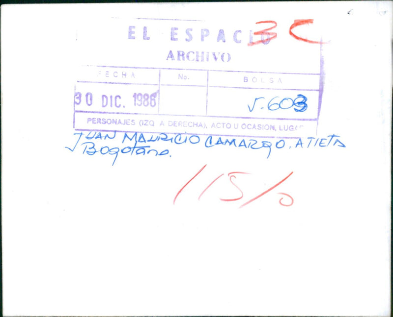 Juan Antonio Camargo - Vintage Photograph