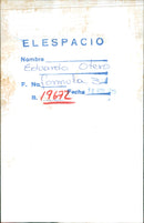 Eduardo Otero - Vintage Photograph