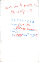 José María Velasco Guerrero - Vintage Photograph