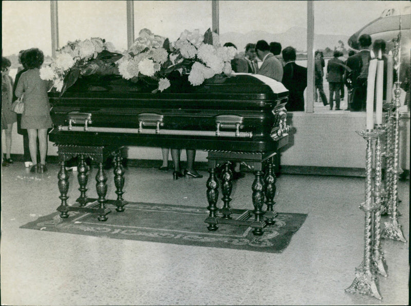 Wake of Dr. Manuel Carvajal - Vintage Photograph