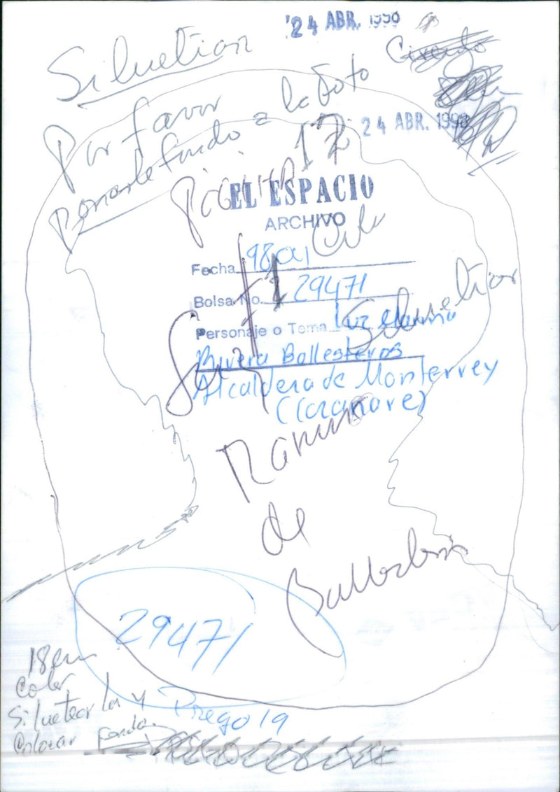 Luz Marina Rivera de Ballesteros - Vintage Photograph