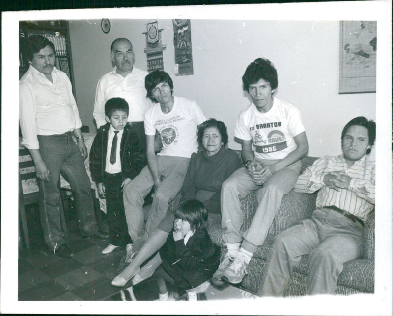 Mauricio Camargo's Family - Vintage Photograph