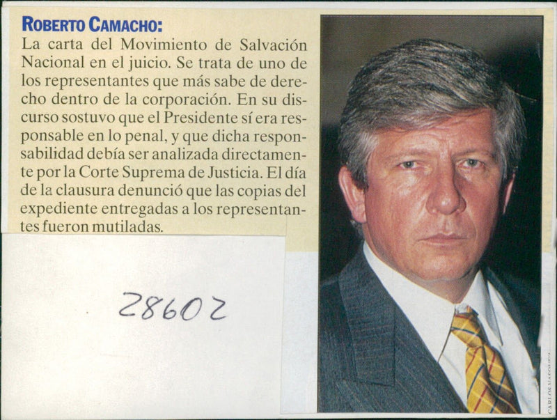 Roberto Camacho - Vintage Photograph