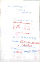 Ricardo Londoño-Bridge "Cuchilla", Juan Manuel Fangio - Vintage Photograph