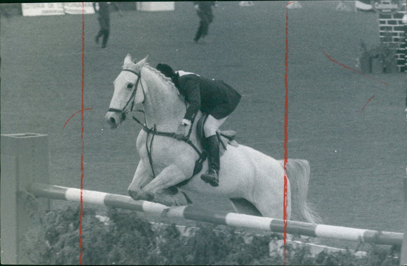 Show Jumping- Jorge Verswydel - Vintage Photograph