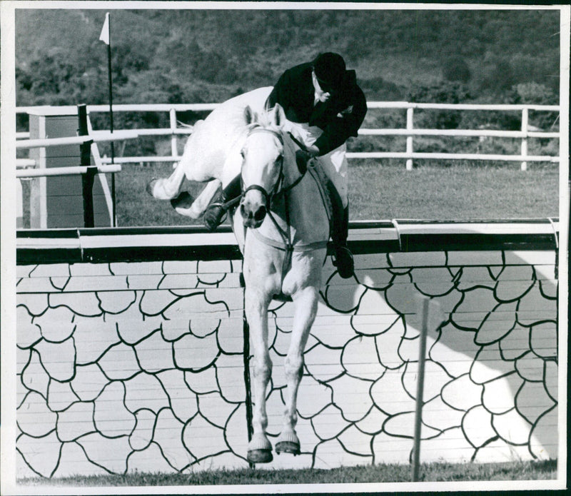 Show Jumping- Jorge Verswydel - Vintage Photograph