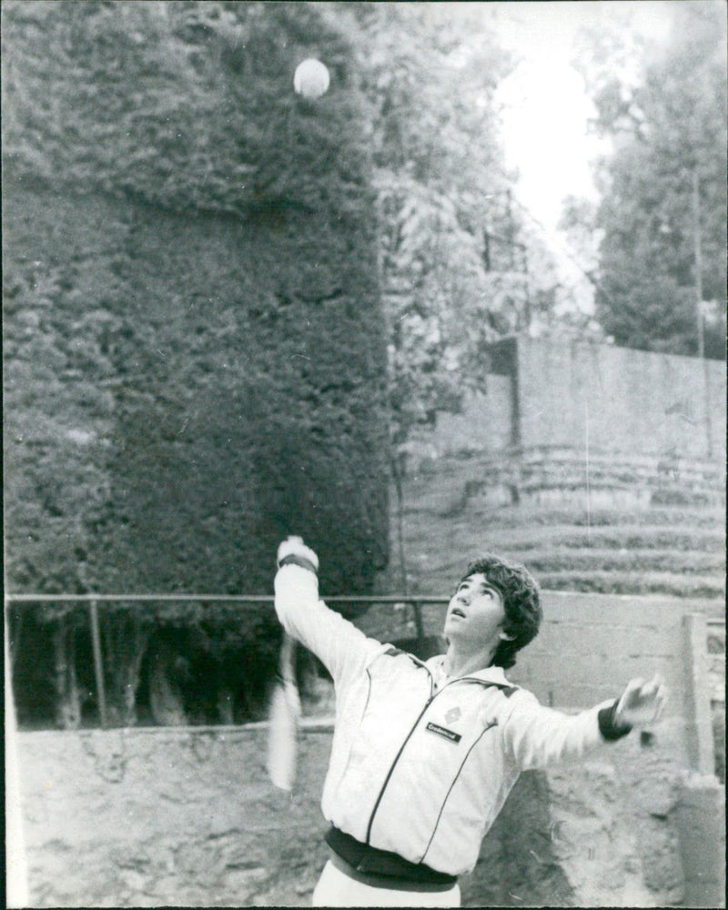 Tennis player - Vintage Photograph