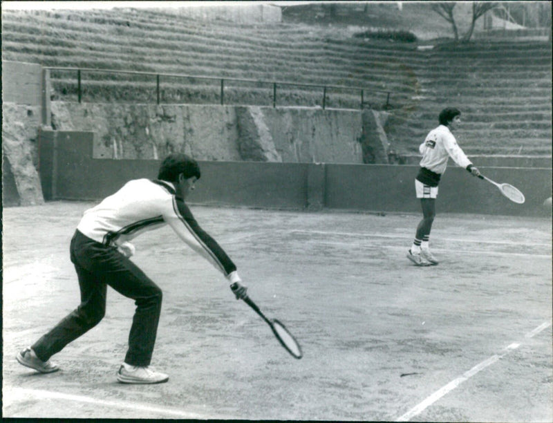 Tennis - Vintage Photograph