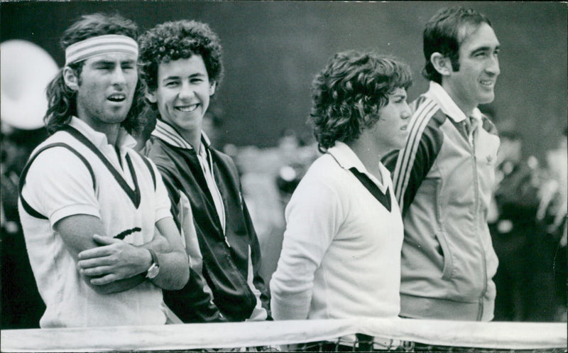 Chilean tennis players - Vintage Photograph