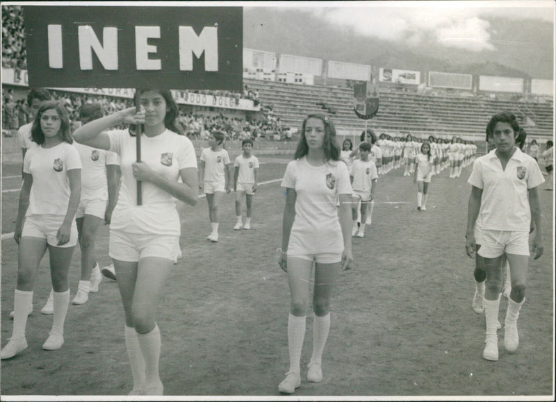 Inter- college games (Olympiades Estudiantes) - Vintage Photograph